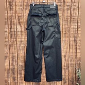 Hidden Ella Classic Straight Cargo Stretch Black Pants
